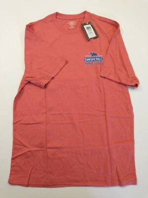 G.H. Bass Men's Red Graphic T-Shirt Surfside Ricks Bar and Grill Medium  - Image 1 of 4