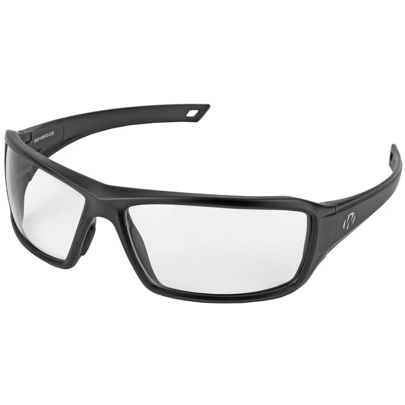 Gsm GWP-IKNFF2-CLR Forge Matte Black Shooting Glasses w/Clear Lens