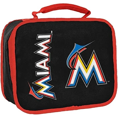 Officially Licensed MLB Sacked Lunch Bag (Miami Marlins) Cover
