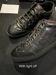 ZAPATOS DEPORTIVOS GUCCI IMPRIME GG MUJER TALLA 35.5 US 5.5 MUJER 246344 AUTÉNTICOS - Imagen 1 de 24