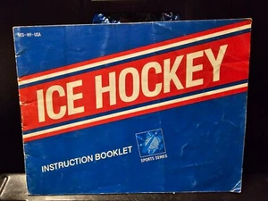 Ice Hockey Nintendo NES Manual Instruction Booklet Only - Picture 1 of 4