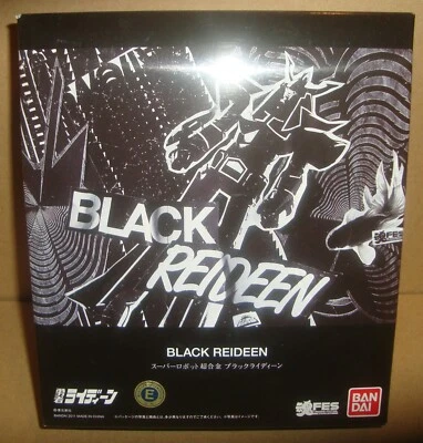 SRC SUPER ROBOT CHOGOKIN BLACK REIDEEN (RAIDEEN THE BRAVE) BANDAI 2011 - Immagine 1 di 4
