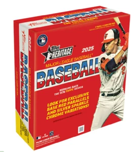 2025 Topps Heritage BASE Baseball! COMPLETE YOUR SET! (#1-250) - 2+ Cards ONLY - Picture 1 of 1
