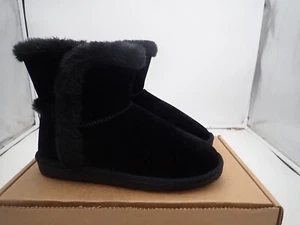 Botas de invierno y nieve Sugar Poppy de gamuza sintética para mujer negras 7 M - Imagen 1 de 7
