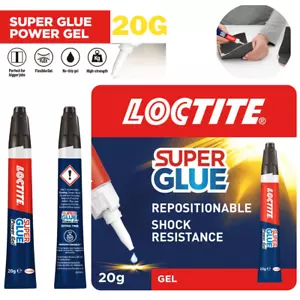Loctite Super Kleber Power Gel Flex Kontrolle Flexibel Nicht Tropf Klebend 20g - Bild 1 von 6