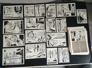 Lot de 17 jolis dessins planches originales Tete de plomb Artima - Bild 1 von 9