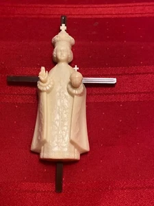 Vintage St Procopius Abbey, Illinois Plastic Christian Plaque Dated 1968 - 5.75" - Picture 1 of 2