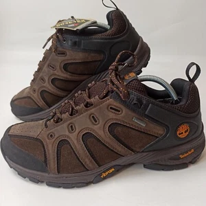 Timberland Ledge Low Men's Gore-Tex Vibram Hiking Trainers - Brown - Size 10.5 - Picture 1 of 18