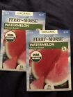 2 Packs Watermelon Seeds Ferry-morse Organic Non-gmo - 2 X 1.1g Packets 2024