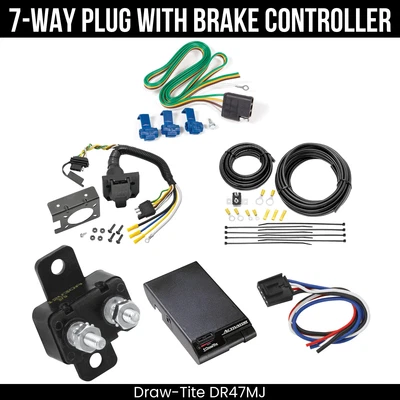 DrawTite 7 路拖车布线制动控制适用于 08-09 福特 Taurus Mercury Sable — 第 1/4 张图片