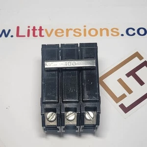 QB QBH 3100 Commander CEB Sylvania Eaton Breaker 3 pole Triple Bolt On 100 AMP - Picture 1 of 4