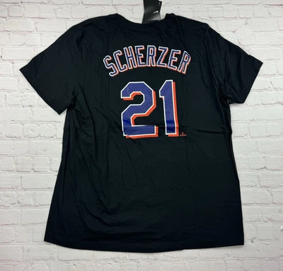 Nueva Camiseta MLB NY New York Mets #21 Max Scherzer Nike - Para Hombre Talla XL Foto 1 de 4