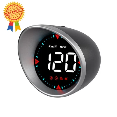 G5 Car HUD Head Up Display Digital GPS Speedometer w/ Speed Warning & Compass - image 1 of 4