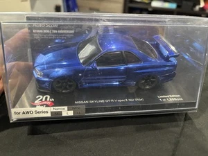 Kyosho MINI-Z 20th Anniversary Nissan Skyline GT-R R34 BODY ONLY Auto Scale - Picture 1 of 2