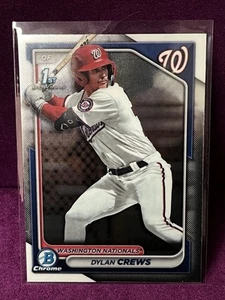 2024 Bowman - Chrome Prospects Dylan Crews #BCP-23 (RC) - Picture 1 of 4