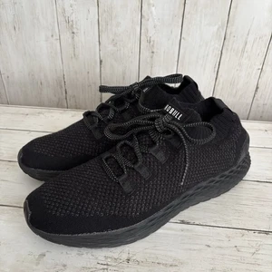 NoBull Allday Knit Shoes Crossfit Mens 12 Triple Black Trainers Sneakers Gym - Picture 1 of 22