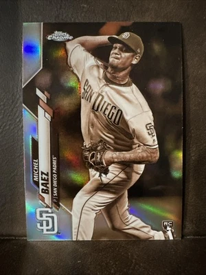 2020 Topps Chrome - Michel Baez #187 Sepia Refractor (RC) - Image 1 of 2