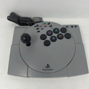 Asciiware Ascii Stick Playstation PS1 Arcade Joystick Controller Tested & Works - Picture 1 of 7