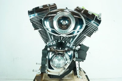 2010 Harley Touring FLHTCU Electra Ultra OEM EFI Twin Cam 96 Engine Motor 23K - Image 1 of 4