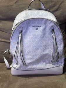 Michael Kors Rucksack Brooklyn Large All White / Silver Gebraucht - Bild 1 von 9