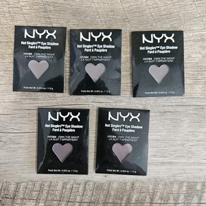 Lot of 5 NYX Hot Singles Eye Shadow Refills - HSS84 Own The Night Brown NEW - Picture 1 of 3