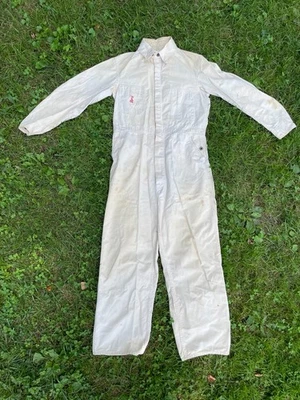 Mono de trabajo LOEB'S Mechanic Union vintage de los años 30 RARO - talla 36 cintura Foto 1 de 4