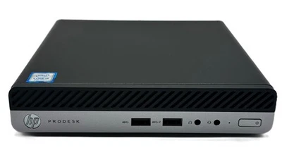 HP ProDesk 400 G3 Mini PC i5-7500T 8GB 256GB Win 11 Pro hervorragend - Bild 1 von 4