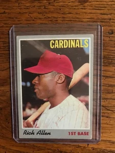 Rich Allen 1970 Topps Baseball Card (Auction Is For Card In Title) - Picture 1 of 1