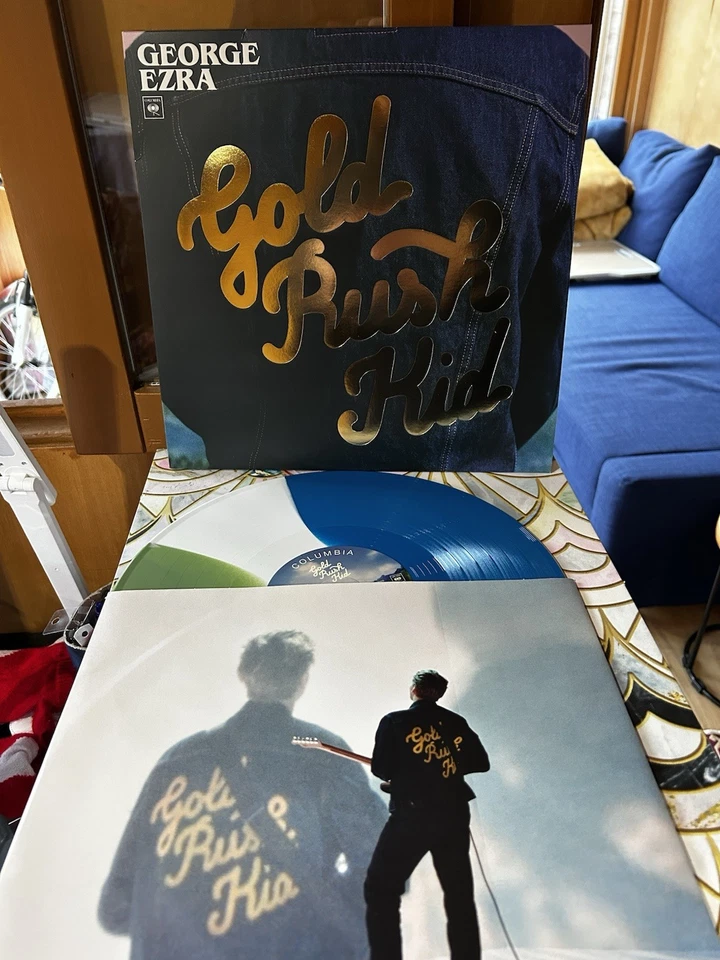 George Ezra - Gold Rush Kid - Limited Tri-Colour Vinyl LP - Blood Records - New - Image 1 of 1