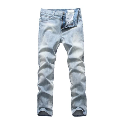 Pantalones de mezclilla para hombre FOX JEANS Lynn rectos azul claro talla 32-44 Foto 1 de 4