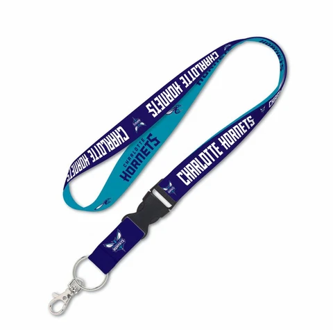 Charlotte Hornets Lanyard Keychain ID Holder Cover