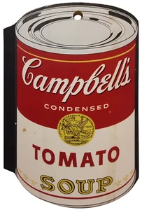 CAMPBELL'S TOMATO SOUP 'CAN-TEMPORARIES' VINTAGE POP-ART 40 YELLOW PAGE MEMO PAD - Picture 1 of 11