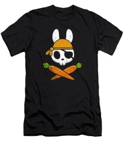 Funny Skull With Bunny Ears Easter Eggs Easter Day T-Shirt Happy Easter Day - Picture 1 of 3