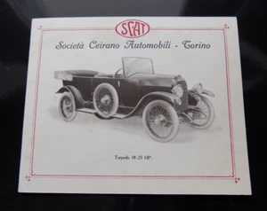 SCAT Società Ceirano Automobili Torino (B - Foto 1 di 4