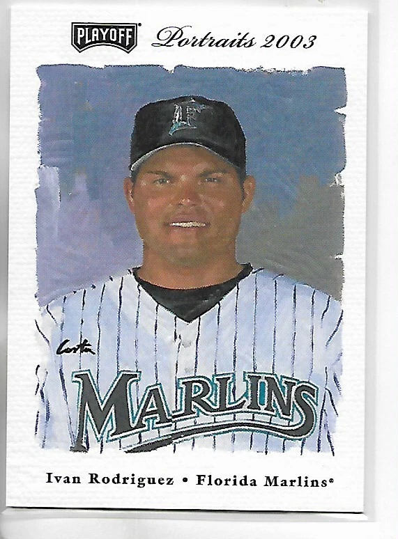 2003 Playoff Portraits Ivan Rodriguez Card #87 - Image 1 of 1