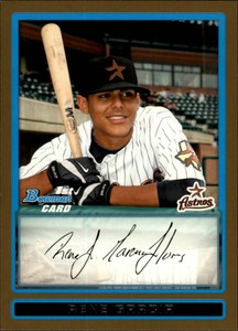 2009 Bowman Prospects Gold Houston Astros Baseball Card #BP81 Rene Garcia