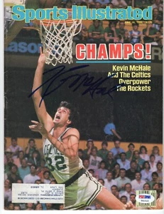 KEVIN MCHALE Signed Autographed Sports Illustrated Magazine PSA/DNA CELTICS - Picture 1 of 2
