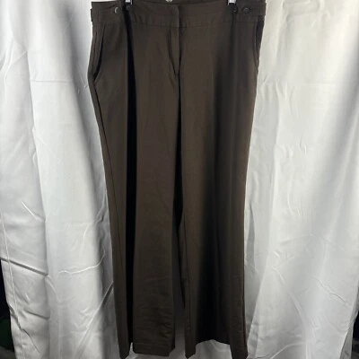 Pantalones para mujer Studio 1940 marrón talla 10 30" entrepierna Foto 1 de 4