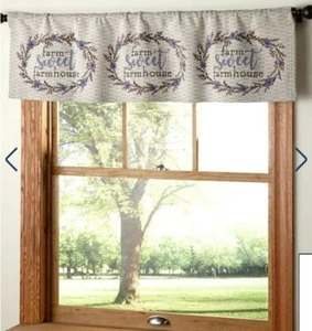 Farm Sweet Farm House Valance 54x15 - Picture 1 of 3