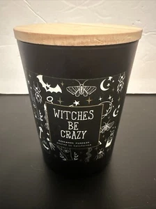 Witches Be Crazy Halloween Candle Cinnamon Pumpkin Poured In California - Picture 1 of 10