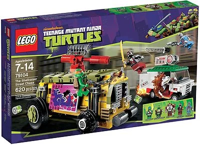 Lego TMNT 79104 SHELLRAISER STREET CHASE Ninja Minifiguras NISB Regalo de Navidad Foto 1 de 2