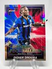 2022 Finest MLS Prized Footballers Fusion Blue/Red Refractor /45 Didier Drogba