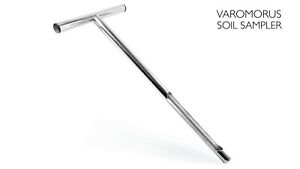 Varomorus Soil Sampler Probe 21" Stainless Steel Tubular T-style handle.