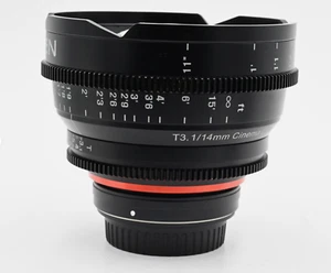 XEEN Cinema 14mm T3.1 Canon EF Full Frame, MINT CONDITION! - Picture 1 of 5