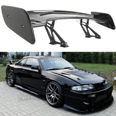 47" Rear Trunk Spoiler Wing Lip GT Racing For Nissan 240SX 200SX S14 S13 - Image 1 of 4