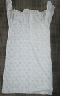 VINTAGE USA ladies SIZE 14-16 Vintage FLANEL NIGHTGOWN/DRESS CHRISTMAS FLORAL