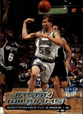1999-00 Ultra Sacramento Kings Basketball Card #10 Jason Williams