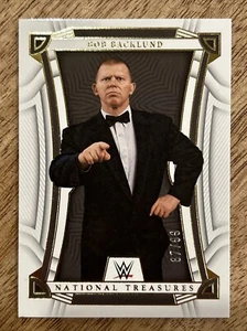 2023 National Treasures WWE No. NT-14 Bob Backlund Numbered 67 of 99 - Picture 1 of 2