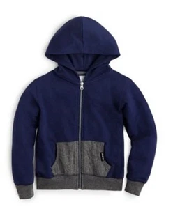 Punk Royal Full Zip Hooded Kids Unisex Jacket, Navy, Size S - Picture 1 of 1