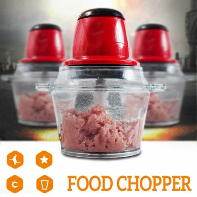 2.0L Electric Food Processor Blender Mixer Chopper Meat Grinder Vegetable Salad - Image 1 of 4
